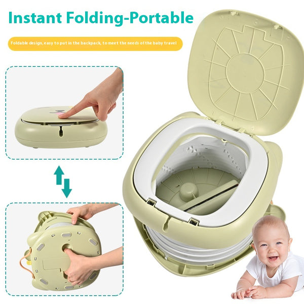 Asiento de Entrenamiento Infantil Plegable Portátil