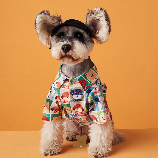 Vestido Infantil Cachorrito Flores con Lunares - Image 13