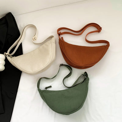 Bolsa de Lona Bandolera Compacta para Uso Diario - Image 4