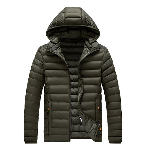 Chaqueta Acolchada Ligera Plus Size con Corte Entallado - Image 17