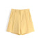Conjunto de Shorts Casual de Tres Piezas en Colores Lisos para Mujer