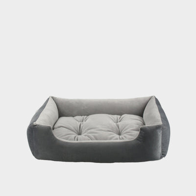 Cama Calmante Cuadrada para Perros y Gatos Medianos - Sofá Plush Acogedor - Image 3