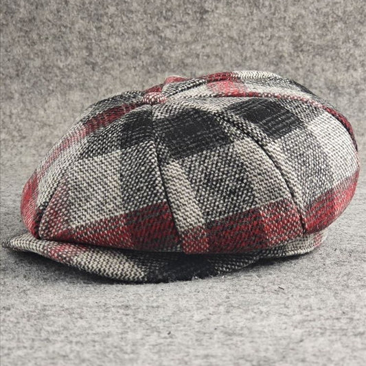 Gorra Octagonal Estilo Europeo y Americano