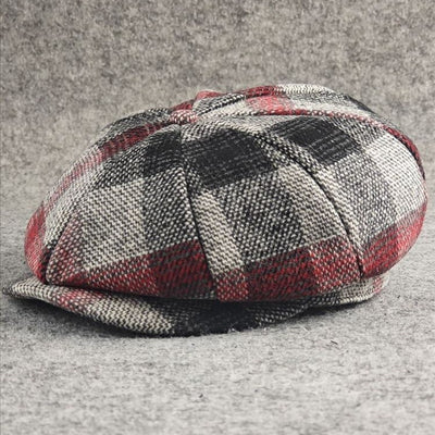 Gorra Octagonal Estilo Europeo y Americano