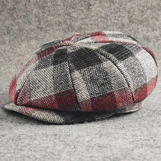 Gorra Octagonal Estilo Europeo y Americano