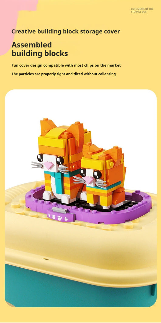 Organizador de Bloques de Construcción con Diseño Infantil - Image 22