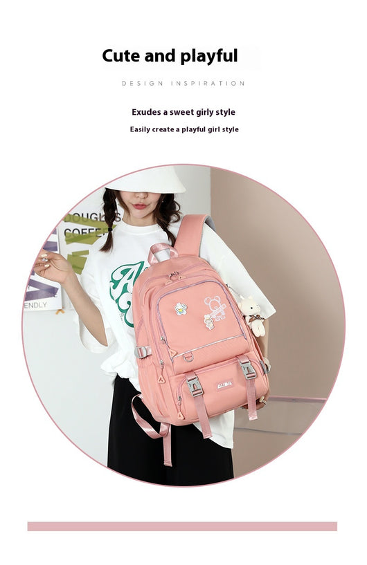 Mochila de Gran Capacidad Ligera con Protección Espinal - Image 20