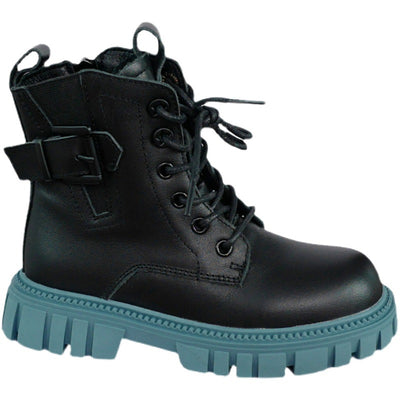 Botas Martin Infantiles de Cuero Genuino - Estilo Británico Clásico - Image 2