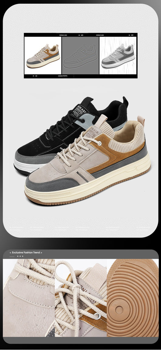 Zapatillas Deportivas Casual de Suela Gruesa y Resistencia Reforzada - Image 7