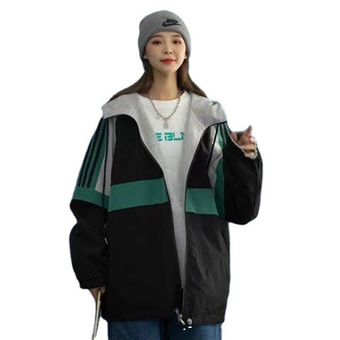 Chaqueta Shell Suelta y Ligera para Mujer - Image 12
