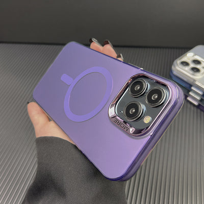 Funda Magnética de Plata Mate con Sujeción Segura - Image 3