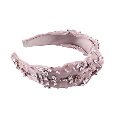 Diadema de Seda con Diamantes Incrustados - Image 5