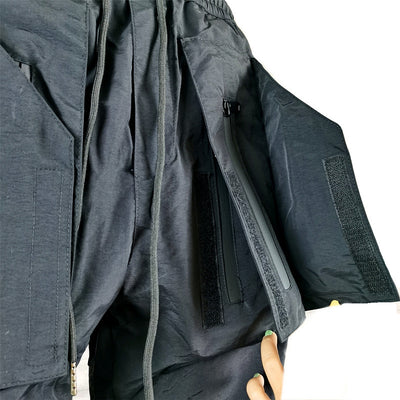 Pantalón Oversize con Cierre Lateral y Cordón Ajustable - Estilo Street Wear - Image 17