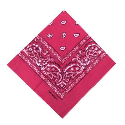 Pañuelo Cuadrado de Algodón con Estampado de Flor de Cajú 55cm - Image 26