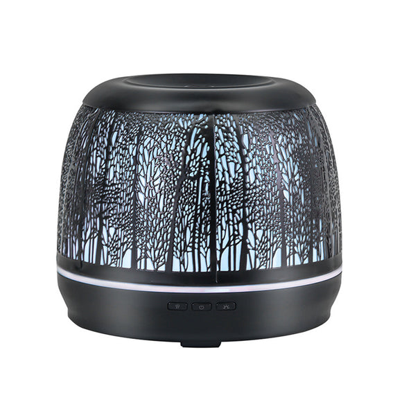 Air Purifier Humidifier with Night Light and Artistic Iron Design