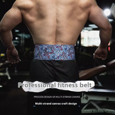 Cinturón de Soporte Lumbar Canvas para Deportes y Fitness - Image 9