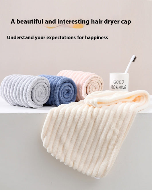 Toalla Turbante Absorbente Candy Velvet para Secar Cabello - Image 17