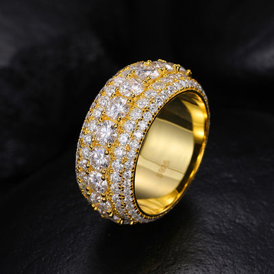 Anillo de Plata Esterlina 925 con Mosonita - Image 18