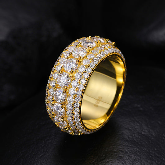 Anillo de Plata Esterlina 925 con Mosonita - Image 18