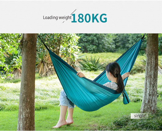 Hamaca Ultraligera Doble para Camping y Aventura al Aire Libre - Image 11