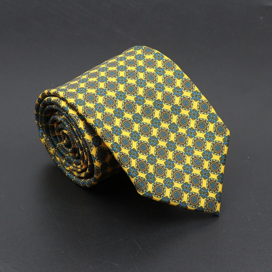 Corbata de Seda Bohemia Suave para Hombre 75mm - Image 54