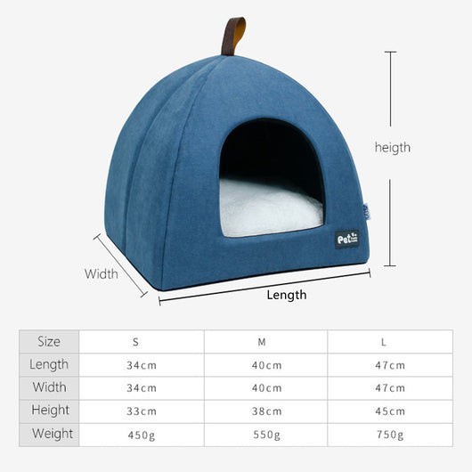 Nido Yurt para Gatos - Refugio Cerrado Cálido para Invierno - Image 12