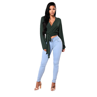 Pantalón Vaquero Cintura Alta Reductor de Caderas con Ajuste Slim - Image 14