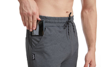 Pantalones deportivos con bolsillos para hombre - Mallas de fitness casual - Image 23