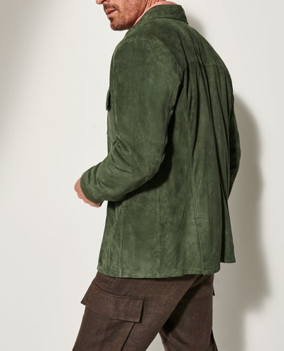 Chaqueta Noah de Gamuza para Hombre - Abrigo Elegante y Versátil - Image 18