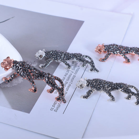 Broche Foulard con Strass Animal - Accesorio Elegante para Bufandas - Image 2