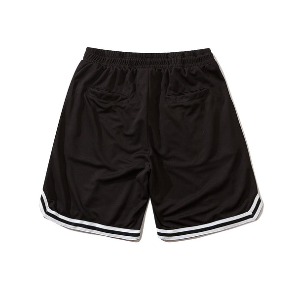 Shorts Casuales con Bordado de Letras