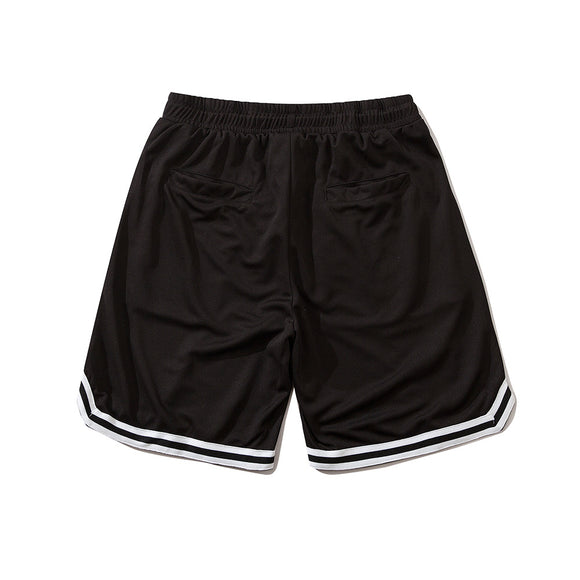 Shorts Casuales con Bordado de Letras