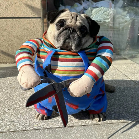 Disfraz de Halloween para Mascotas - Traje de Tijeras Ajustable para Perros y Gatos - Image 3
