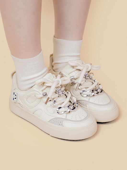 Tenis Blancos Casuales para Mujer - Diseño Minimalista - Image 8