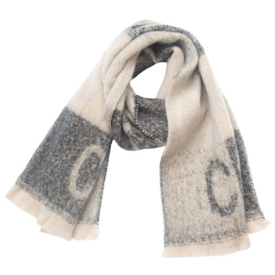 Bufanda Jacquard Unisex con Letras - Estilo Moderno para Él y Ella - Image 6