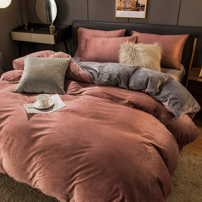 Juego de Cama Matrimonial Premium Franela Gruesa con Volante - Image 17