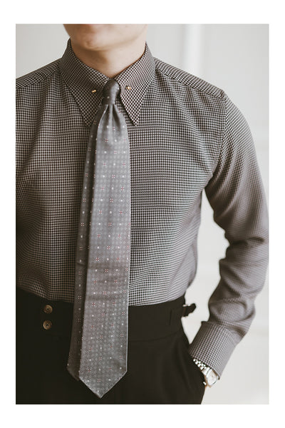 Camisa Formal Cuello Imperio Sin Planchado para Caballero - Image 12