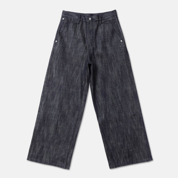 Pantalones Rectos Texturizados Oversized