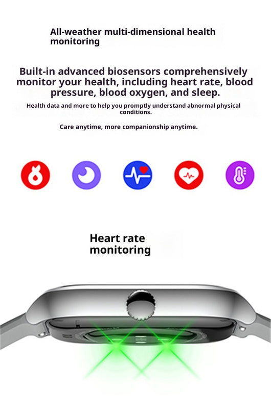 Reloj Inteligente H9 con Llamadas Bluetooth, Música y Monitoreo de Salud - Image 18