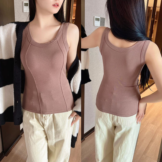 Camiseta Modal Talla Grande con Tirantes Reforzados - Image 11