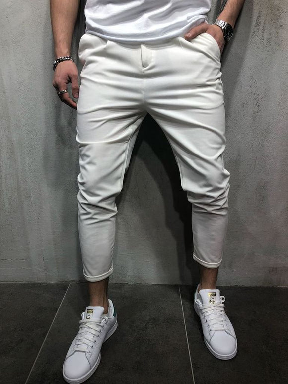 Pantalones Rectos Lisos Todo Combinable