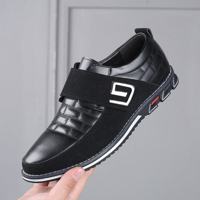 Zapatos de Cuero para Hombre con Cierre de Velcro y Bordado Casual - Image 5