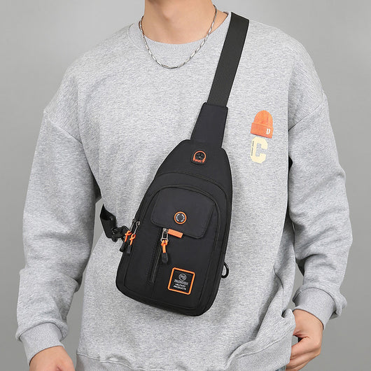 Bolsa Pectoral Multifuncional para Hombre - Diseño Moderno y Versátil