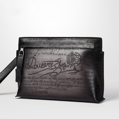 Cartera de Cuero Personalizada para Hombre - Clutch Elegante - Image 4