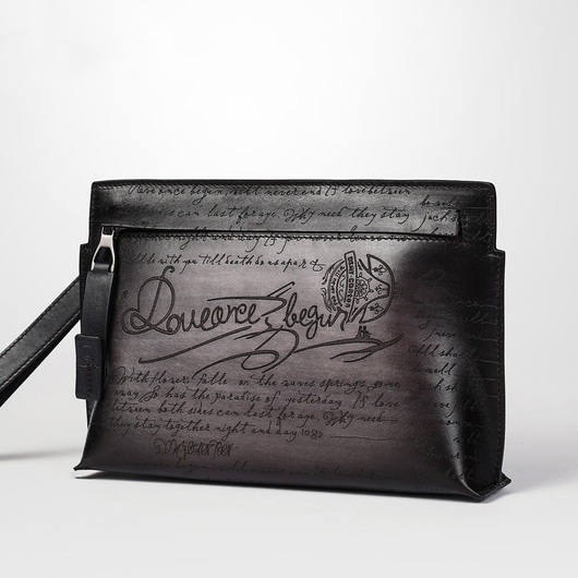 Cartera de Cuero Personalizada para Hombre - Clutch Elegante - Image 4