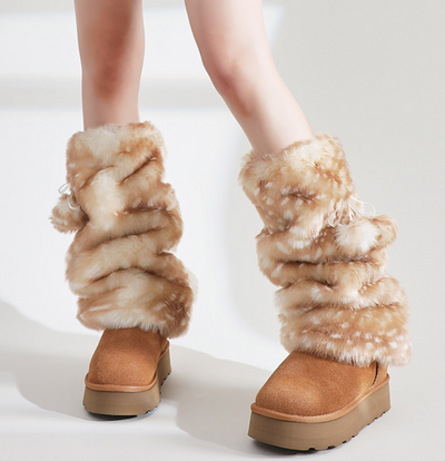 Calcetines Fuzzy con Pompones para Mujer - Estilo Subcultura - Image 14