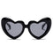 Gafas de Sol Forma de Corazón Marco Grueso Amor