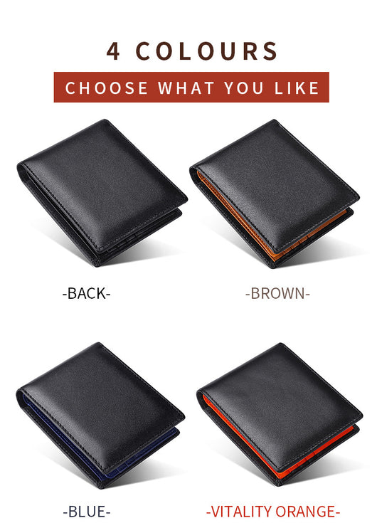 Billetera de Cuero para Hombre con Protección RFID Anti-Fraude - Image 17