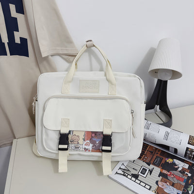 Mochila Tote Ligera Estilo Cute para Adolescentes y Estudiantes Universitarios - Image 7