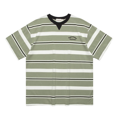 Camiseta Manga Corta con Rayas Contrastantes para Hombre - Image 4